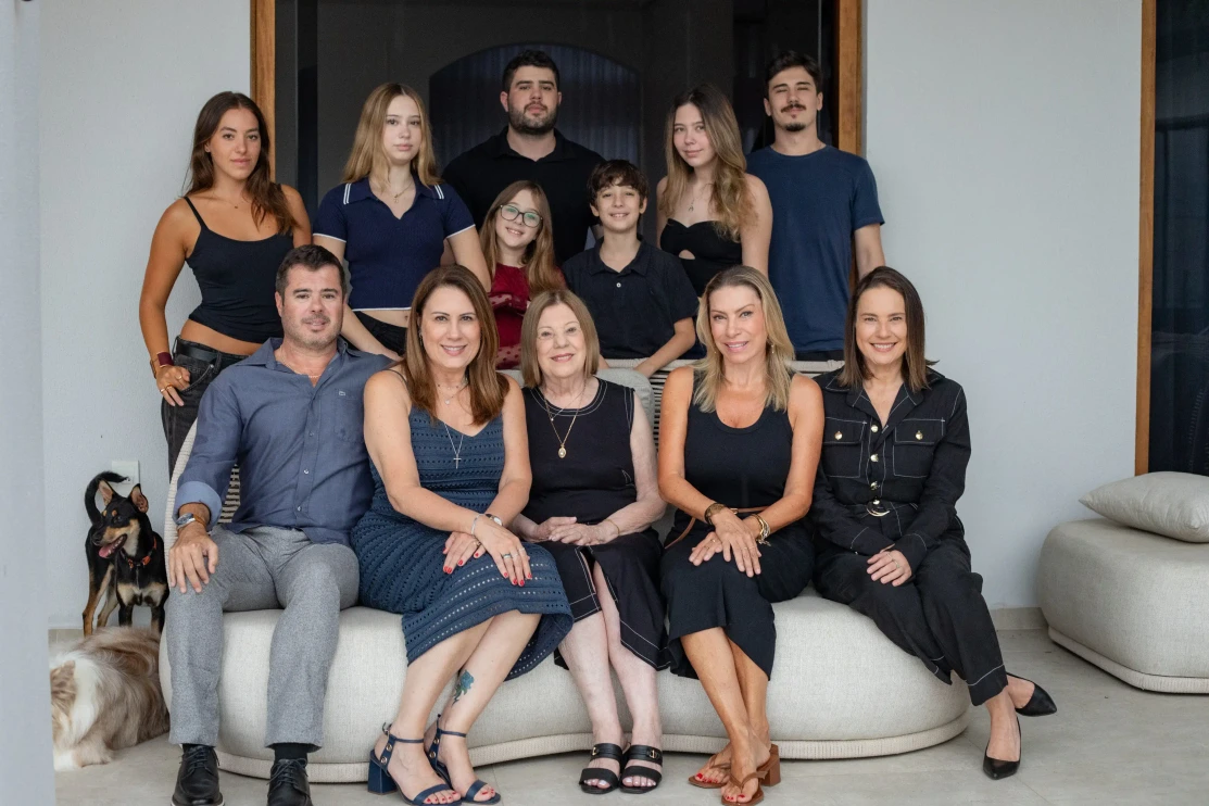 Família Zunino reunida